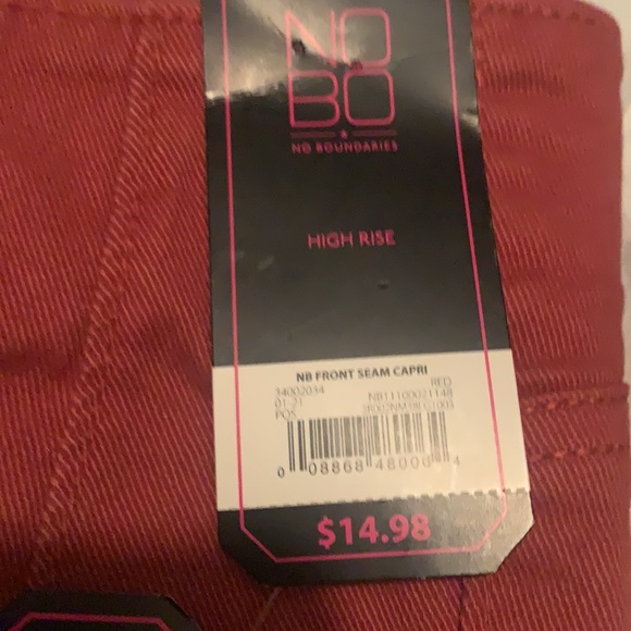 Brand new juniors high rise button fly crop skinnyjeans - Picture 2 of 6